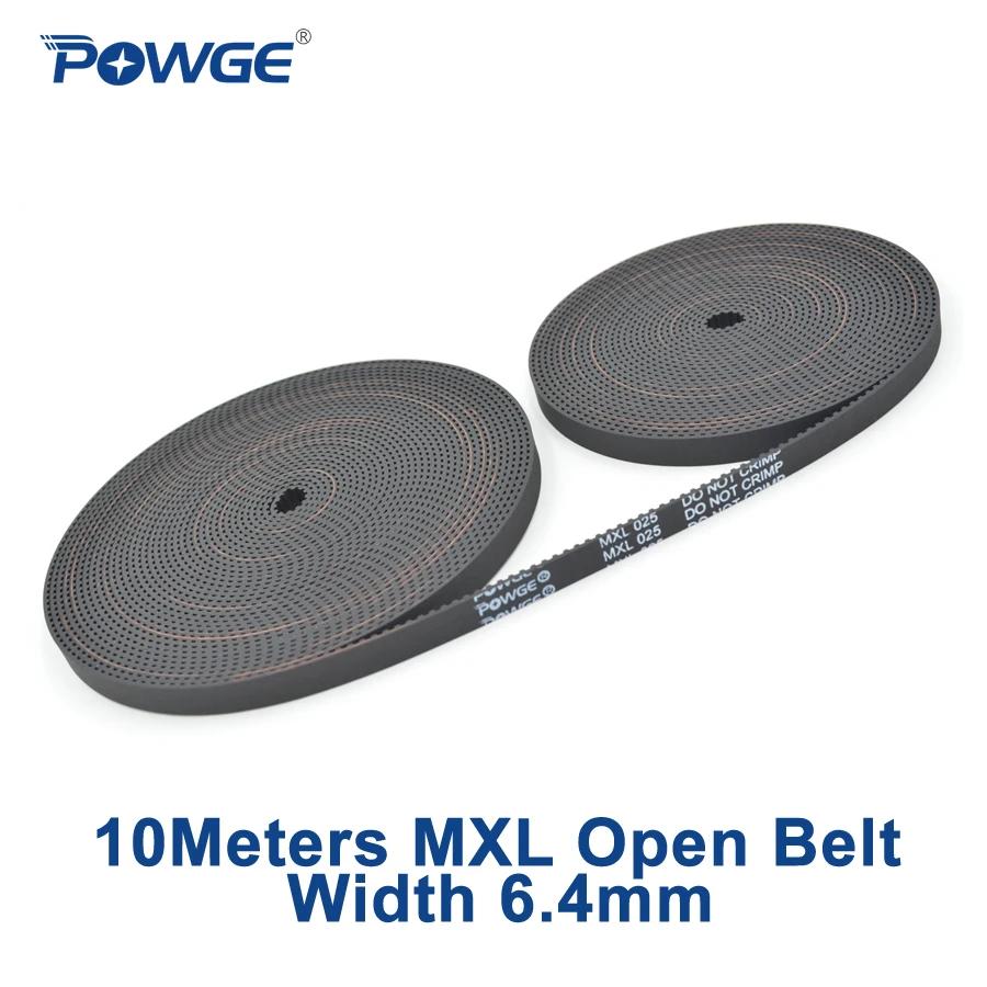 POWGE-ٸ MXL Ÿ̹ Ʈ  6.35mm 6mm 0.25 ġ ׿   ھ MXL  Ÿ̹ Ʈ 3D , 10 